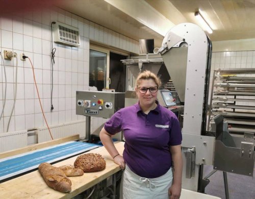 Samantha Treß, Auszubildende zur Bäckerin