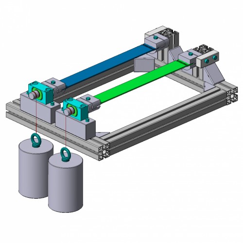 Konstruktion eines Torsionsprüfstandes