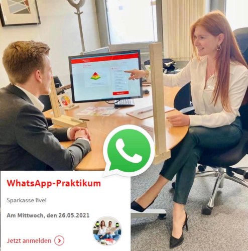 Virtuelles Praktikum - jetzt anmelden!