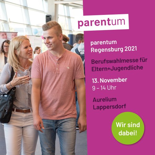 parentum Regensburg - Berufswahlmesse 13.11.2021