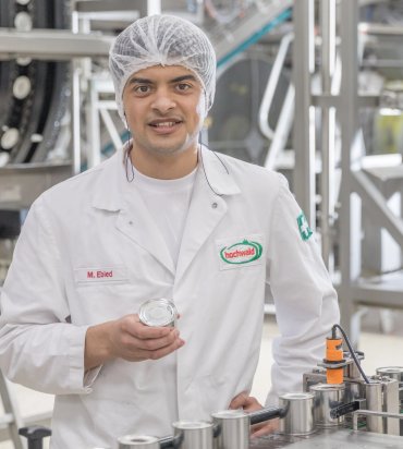 Produktion von Milchprodukten