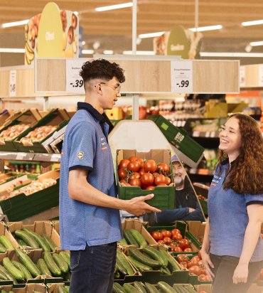 Schülerpraktikum in der LIDL-Filiale