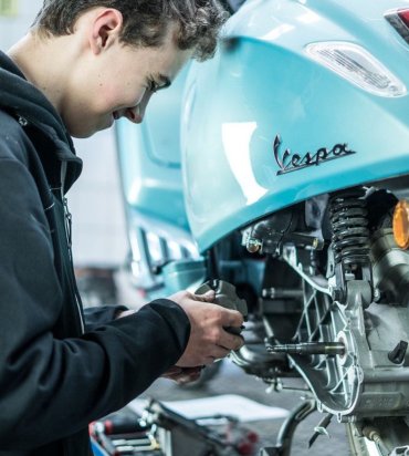 Praktikum als Zweiradmechatroniker/-in für Motorradtechnik